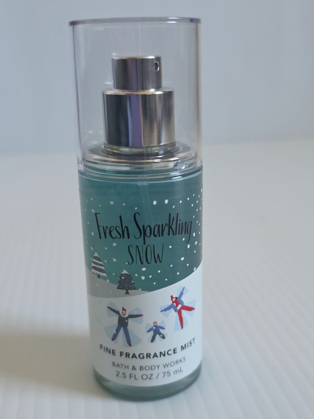 NWT Bath & Body Works, Travel Size, Fragrance Mist, Fresh Sparkling Snow